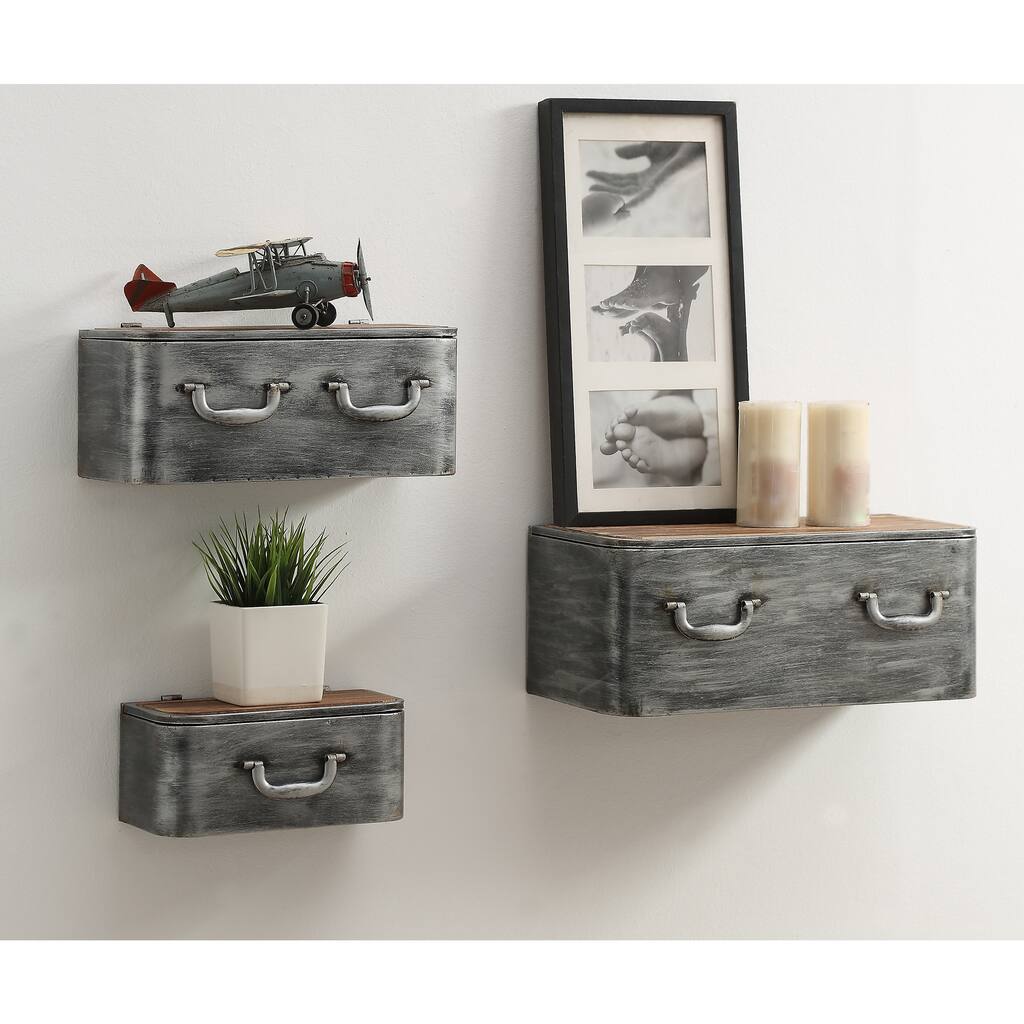 Urban Loft 3 PC Hanging Wall Storage
