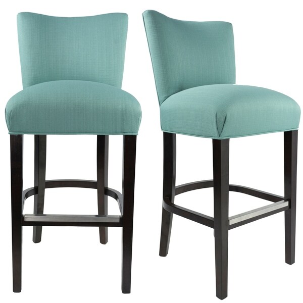 aqua blue bar stools