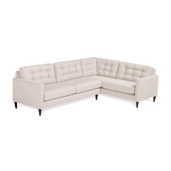 Harvard Mid Century Eco Friendly Fabric Right Facing Tufted Eco Friendly Fabric Right Facing Tufted