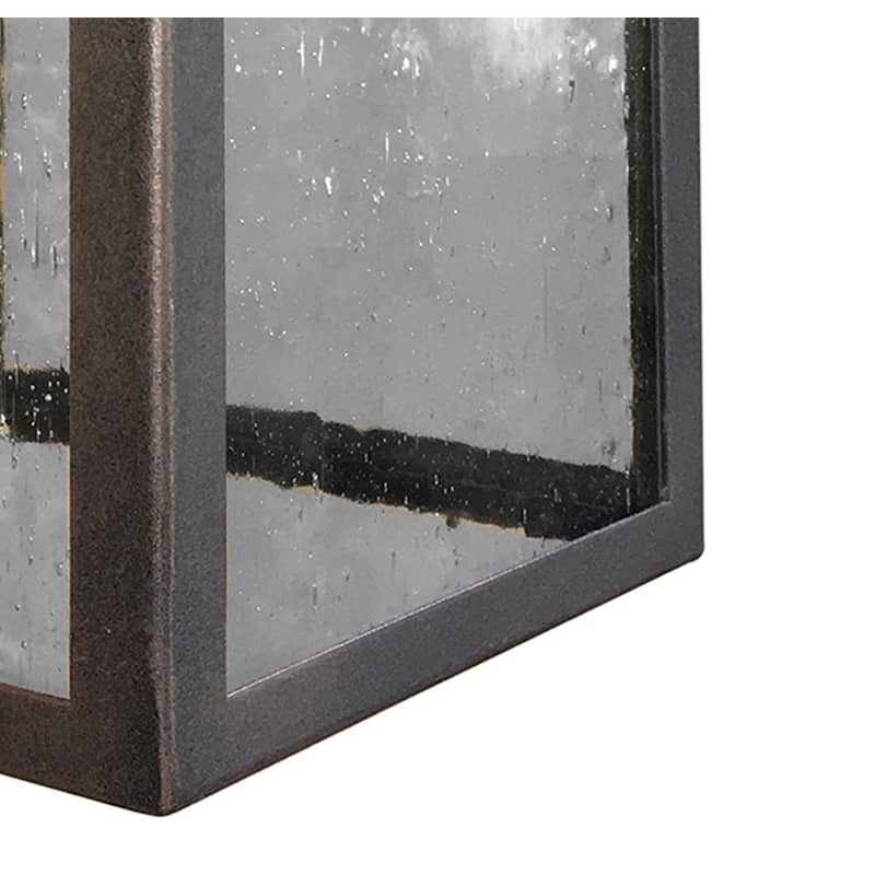 AA Warehousing 1 Light Outdoor Wall Mounted Light In Rustic Finish