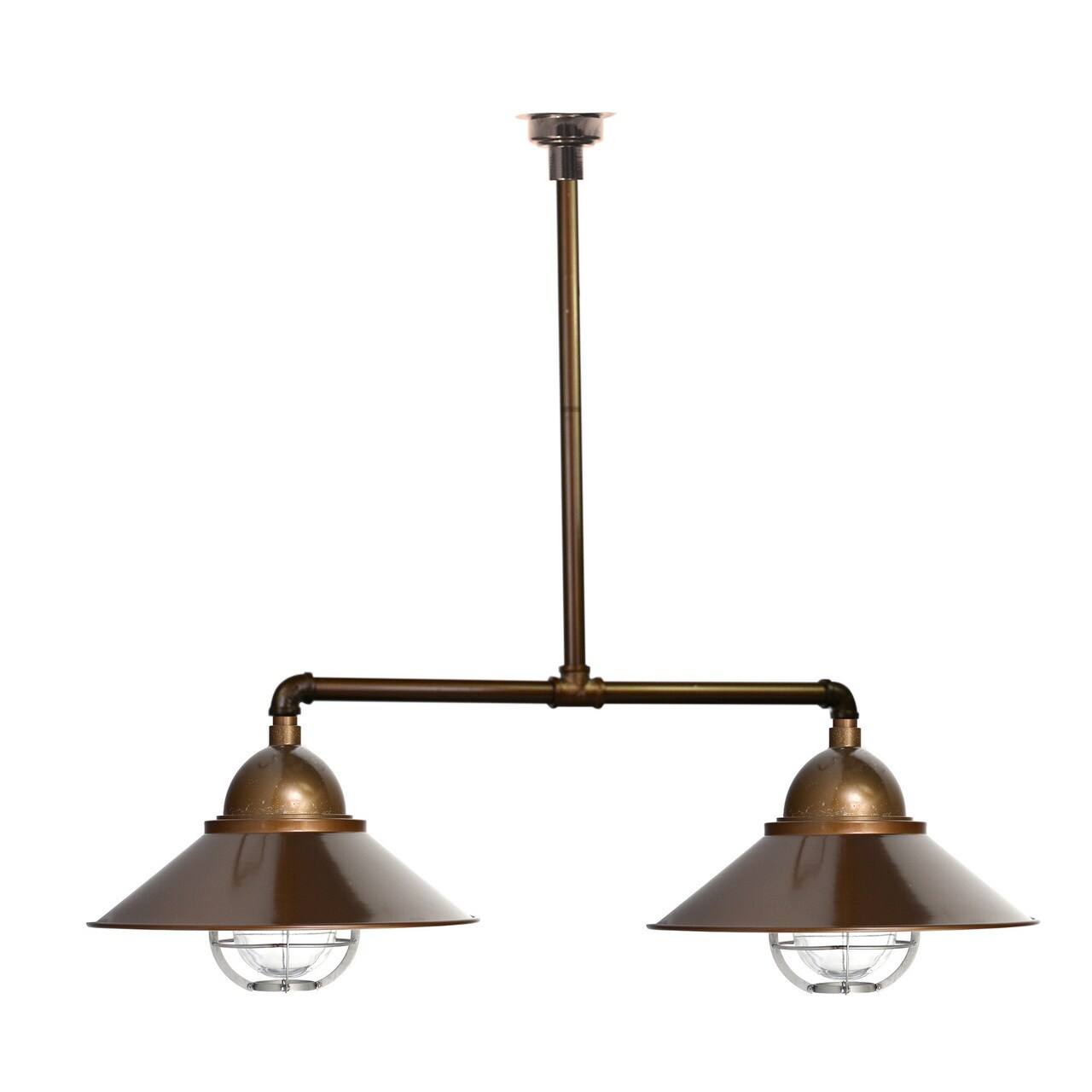 Geraldton Brass Iron 2-light Chandelier (Geraldton Chandelier Light in Brass) - Chandeliers For Bedrooms by Overstock.com