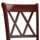 Eleanor Double X-Back Wood 24-inch Counter Chair (Set of 2) by iNSPIRE Q Classic - Thumbnail 11