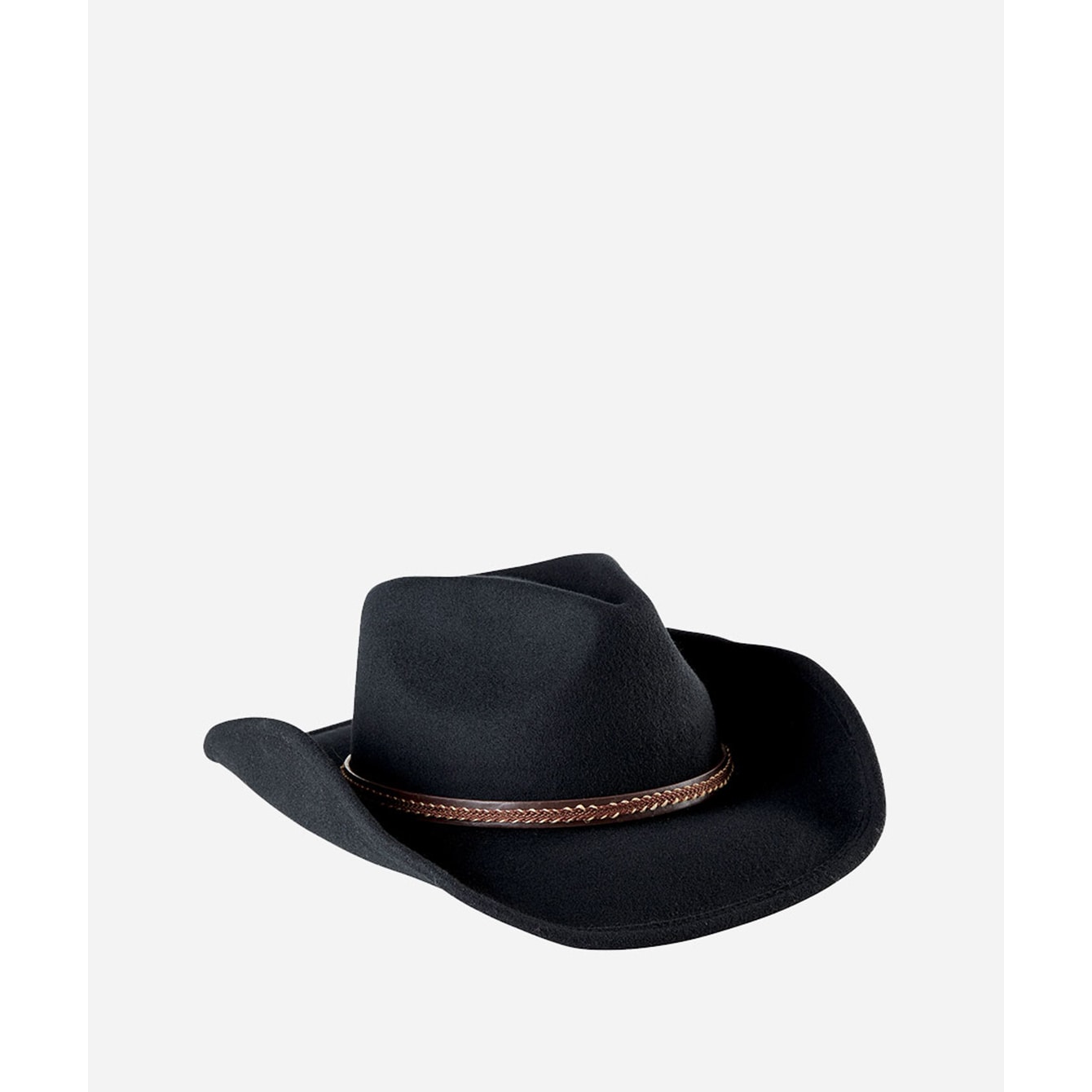 mens leather strap hat