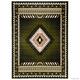 Allstar Woven Traditional Southwest Area Rug - 5' 2"x7' 1" - Sage