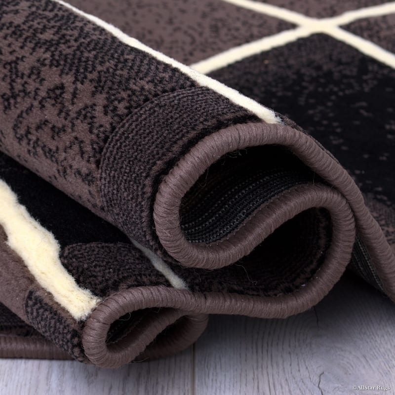 Allstar Combo Modern and Chic Swirl Design Rug