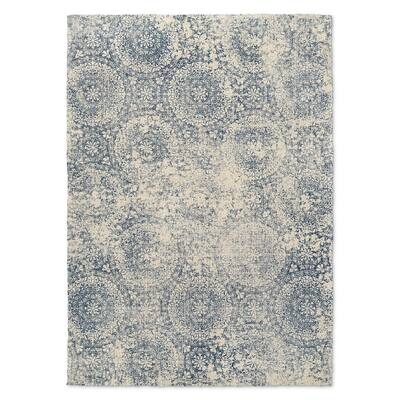 Kavka Designs Medina Blue Area Rug ( 3'X5' ) - 3' x 5' - Overstock ...