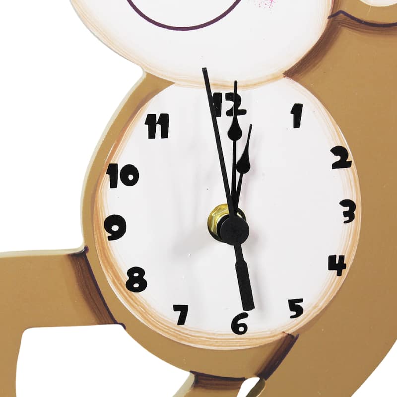 Fantasy Fields - Sunny Safari Monkey Wall Clock