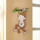 preview thumbnail 2 of 5, Fantasy Fields - Sunny Safari Monkey Wall Clock