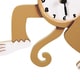 preview thumbnail 5 of 5, Fantasy Fields - Sunny Safari Monkey Wall Clock