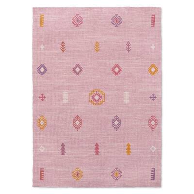 Kavka Designs Barroui Pink Accent Rug (2' X 3') - 2' x 3'