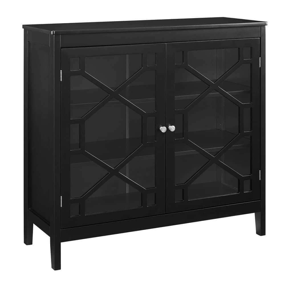 Ava Black Large Cabinet