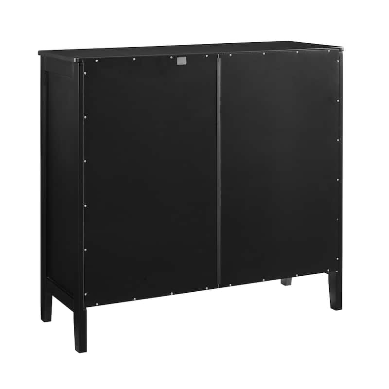 Ava Black Large Cabinet