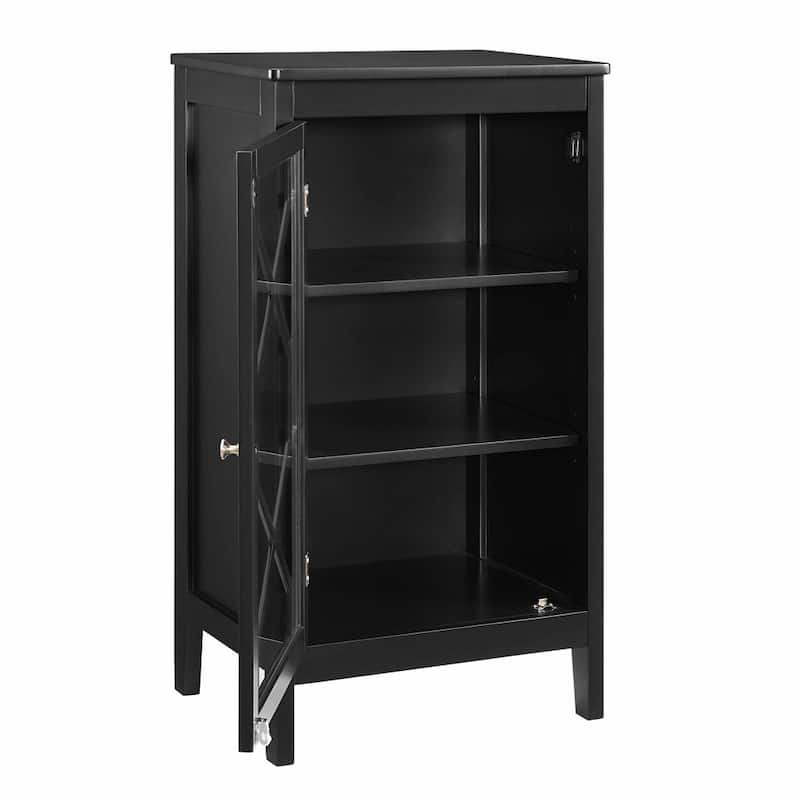 Ava Black Small Cabinet