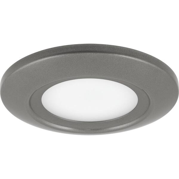 Led Surface Mount Collection 11 Watt Metallic Gray Led Flushmount N A