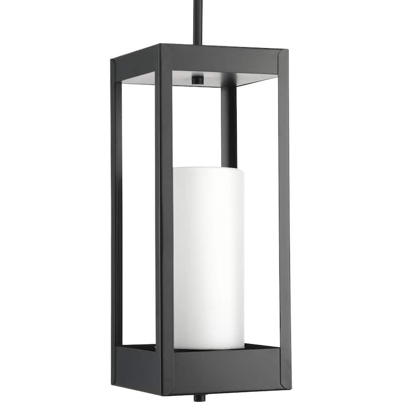 Patewood Collection 1-Light Black Pendant