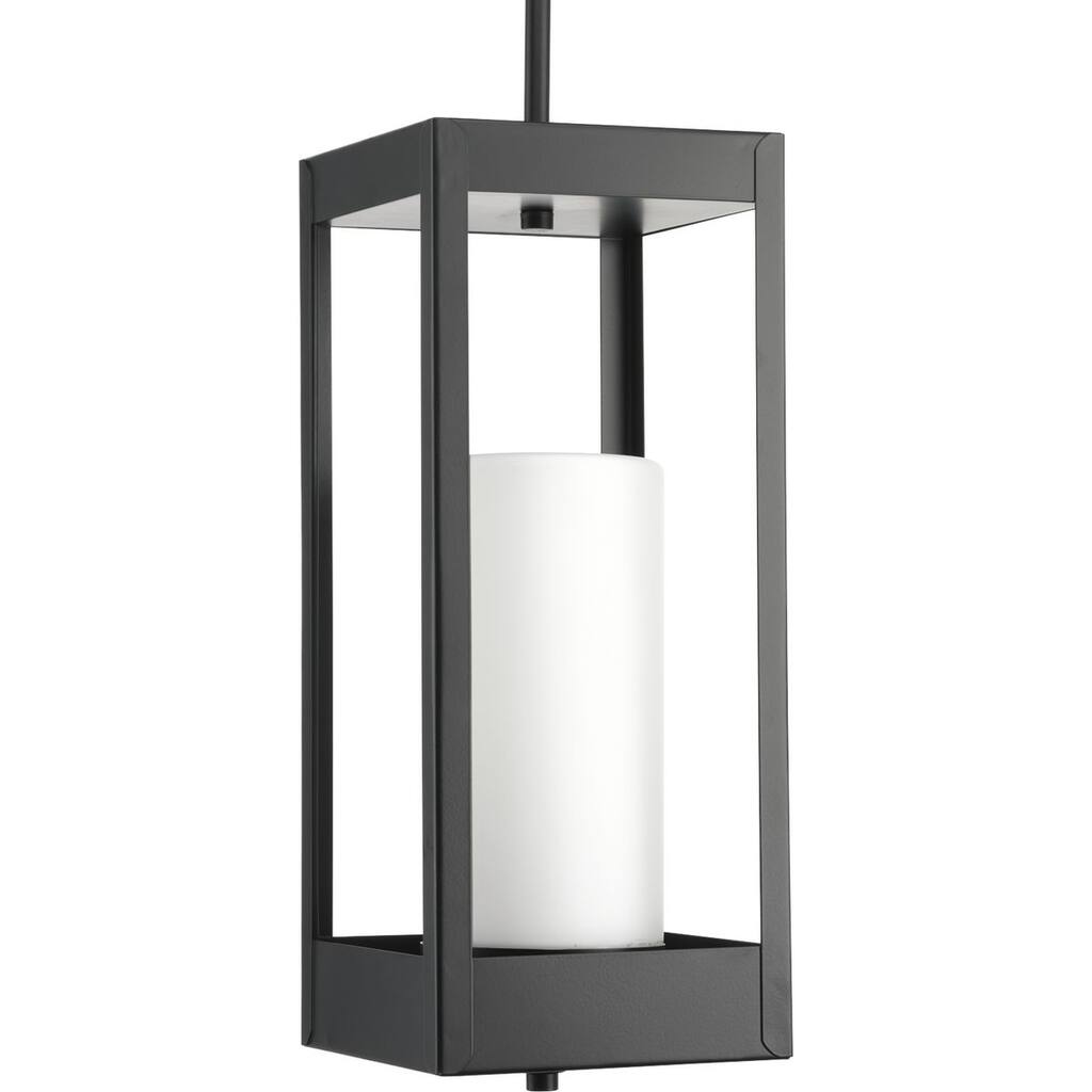 Patewood Collection 1-Light Black Pendant