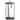 Patewood Collection 1-Light Black Pendant