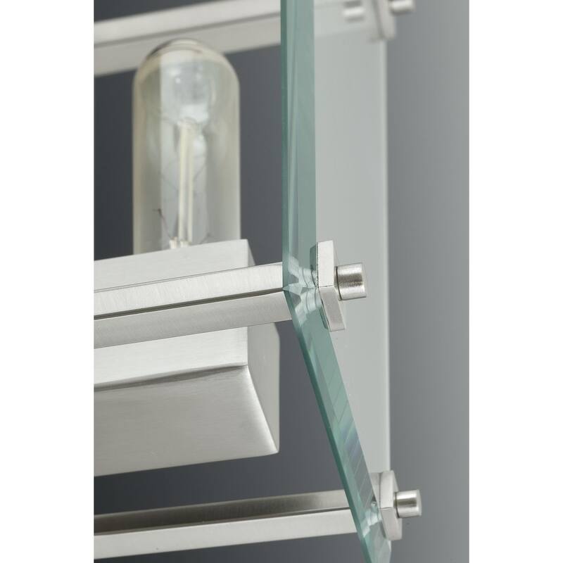 Hobbs Collection 1-Light Brushed Nickel Sconce
