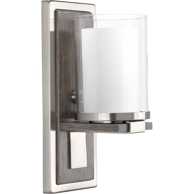 Mast Collection 1-Light Brushed Nickel Sconce