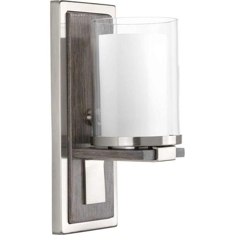 Mast Collection 1-Light Brushed Nickel Sconce