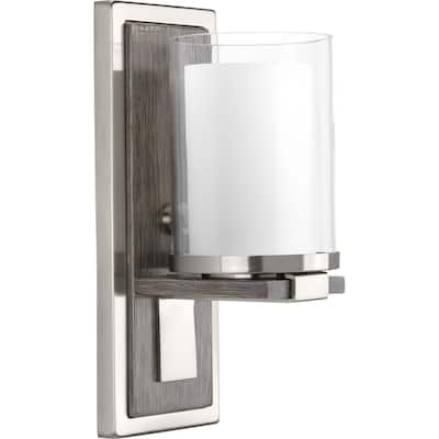 Mast Collection 1-Light Brushed Nickel Sconce
