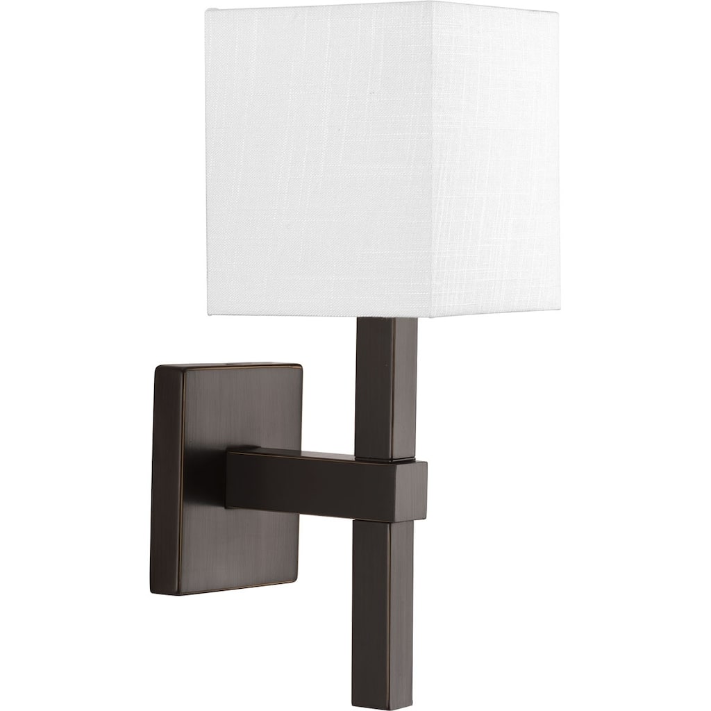 Metro Collection 1-Light Antique Bronze Sconce
