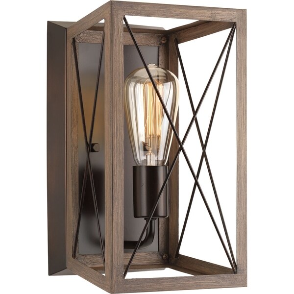 Briarwood Collection 1-Light Antique Bronze Sconce