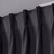 preview thumbnail 5 of 61, ATI Home Sateen Twill Woven Room Darkening Blackout Pinch Pleat/Hidden Tab Top Curtain Panel Pair