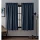 preview thumbnail 63 of 61, ATI Home Sateen Twill Woven Room Darkening Blackout Pinch Pleat/Hidden Tab Top Curtain Panel Pair