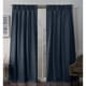 preview thumbnail 38 of 61, ATI Home Sateen Twill Woven Room Darkening Blackout Pinch Pleat/Hidden Tab Top Curtain Panel Pair