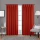 preview thumbnail 50 of 61, ATI Home Sateen Twill Woven Room Darkening Blackout Pinch Pleat/Hidden Tab Top Curtain Panel Pair