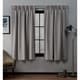 preview thumbnail 36 of 61, ATI Home Sateen Twill Woven Room Darkening Blackout Pinch Pleat/Hidden Tab Top Curtain Panel Pair 52X63 - veridian grey