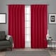 preview thumbnail 46 of 61, ATI Home Sateen Twill Woven Room Darkening Blackout Pinch Pleat/Hidden Tab Top Curtain Panel Pair