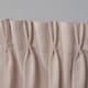 preview thumbnail 29 of 61, ATI Home Sateen Twill Woven Room Darkening Blackout Pinch Pleat/Hidden Tab Top Curtain Panel Pair