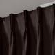 preview thumbnail 14 of 61, ATI Home Sateen Twill Woven Room Darkening Blackout Pinch Pleat/Hidden Tab Top Curtain Panel Pair