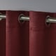 preview thumbnail 22 of 39, ATI Home Oxford Textured Sateen Room Darkening Blackout Grommet Top Curtain Panel Pair