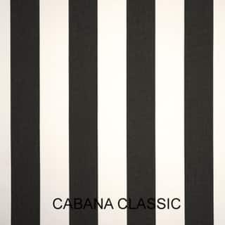 Sunbrella Cabana Classic Stripe Indoor/Outdoor Knife Edge Pillow (Set of 2)