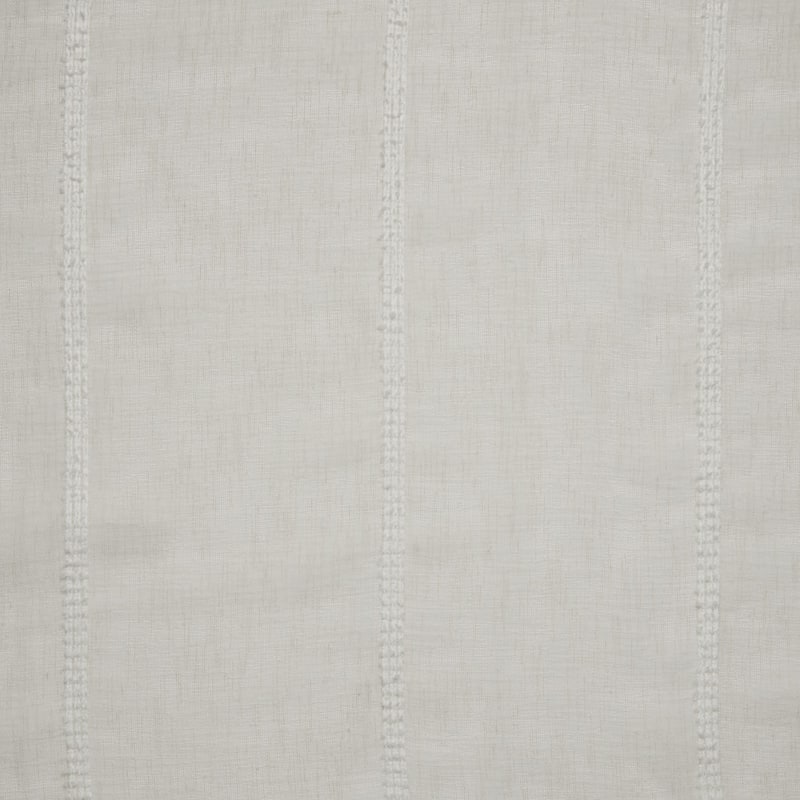 ATI Home Santos Embellished Sheer Rod Pocket Top Curtain Panel Pair