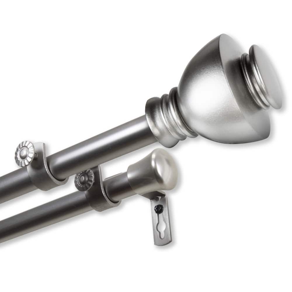 InStyleDesign Tristan Adjustable Double Curtain Rod