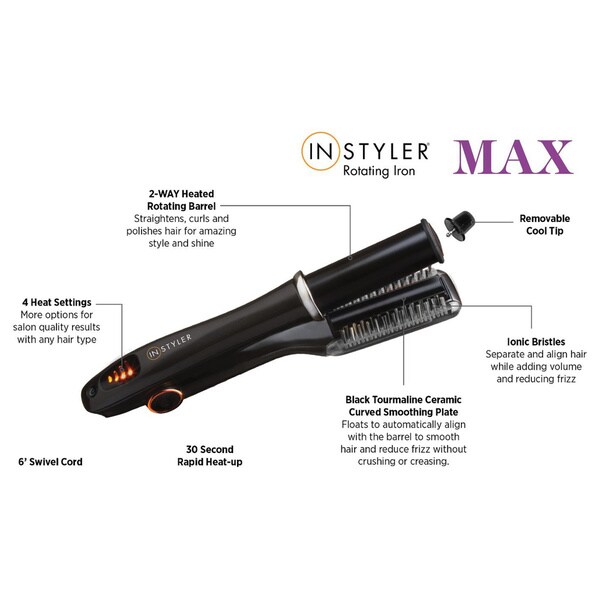 instyler max rotating iron