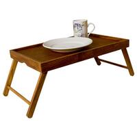 Home Basics Pine Bed Tray with Folding Legs