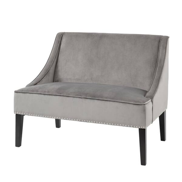 Shop Black Friday Deals On Madison Park Calla Swoop Arm Settee Overstock 16935156