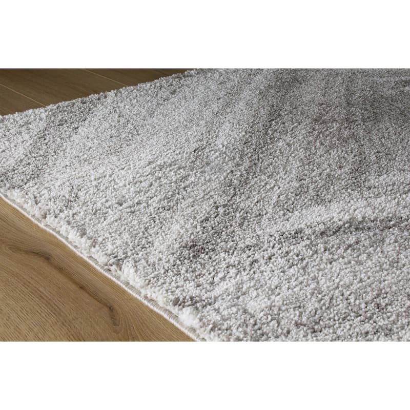 Sielle Grey Textured Diamonds Rug (7'10" x 10'10") - 7'10" x 10'10"