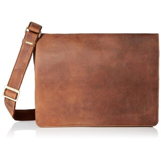 visconti leather messenger bag