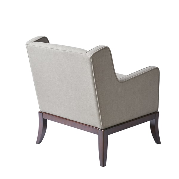 Shop Madison Park Signature Sherman Taupe Dark Brown Accent Chair
