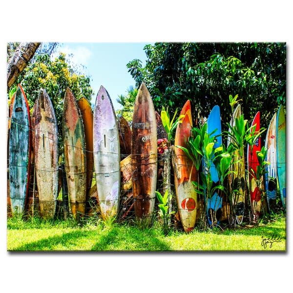 Modern Surfboard - Set of 3 - Art Prints or Canvases