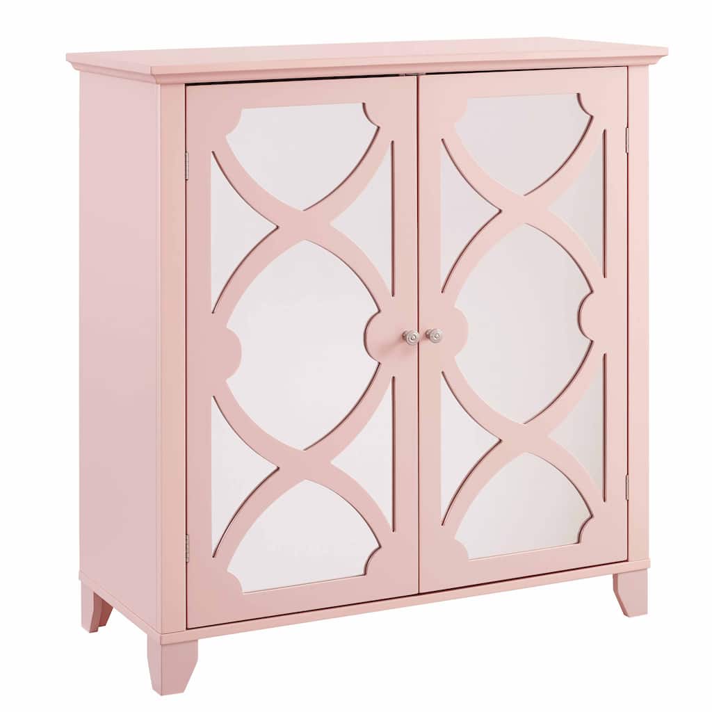 Winnie Rose Large Cabinet with Mirrored Door