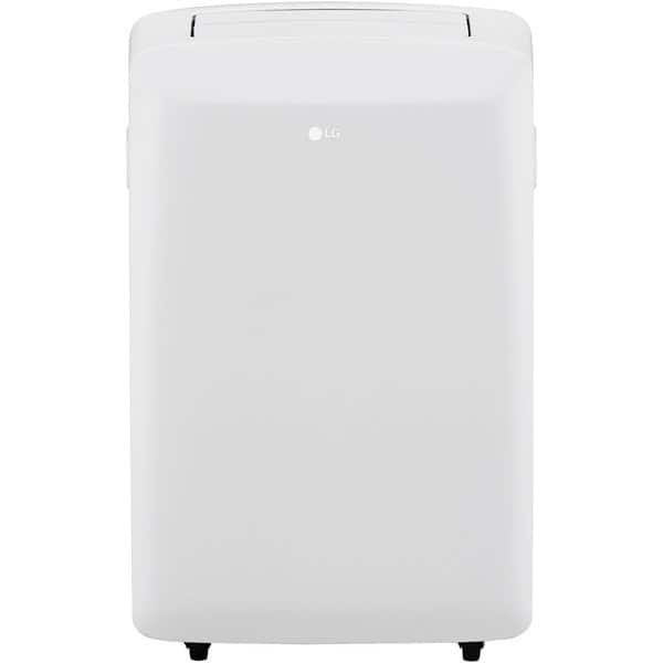 Lg Lp1411shr 14 000 Btu Portable Air Conditioner With 14 000 Btu Electric Heat 600 Sq Ft Cooling Area 10 1 Eer R 410a Refrigerant And Lcd Remote Control