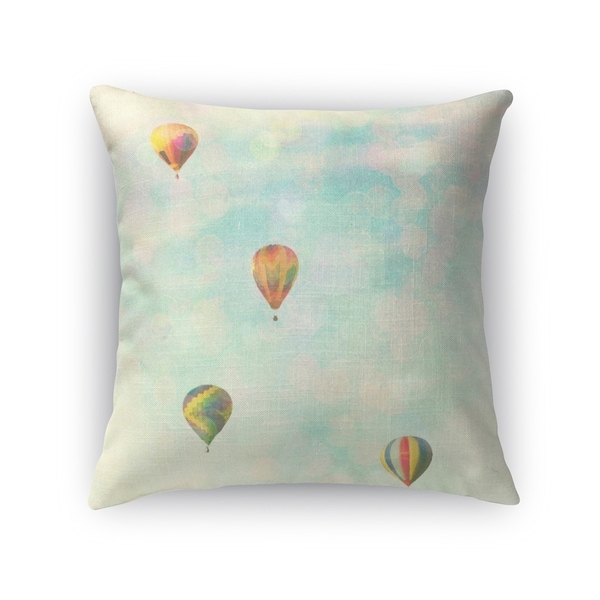 Kavka Designs blue/ green/ yellow/ red floating accent pillow with insert
