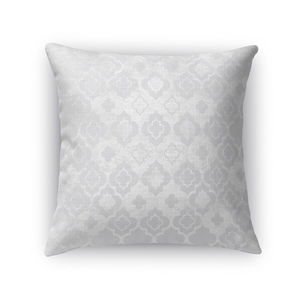 Kavka Designs grey ancona accent pillow with insert